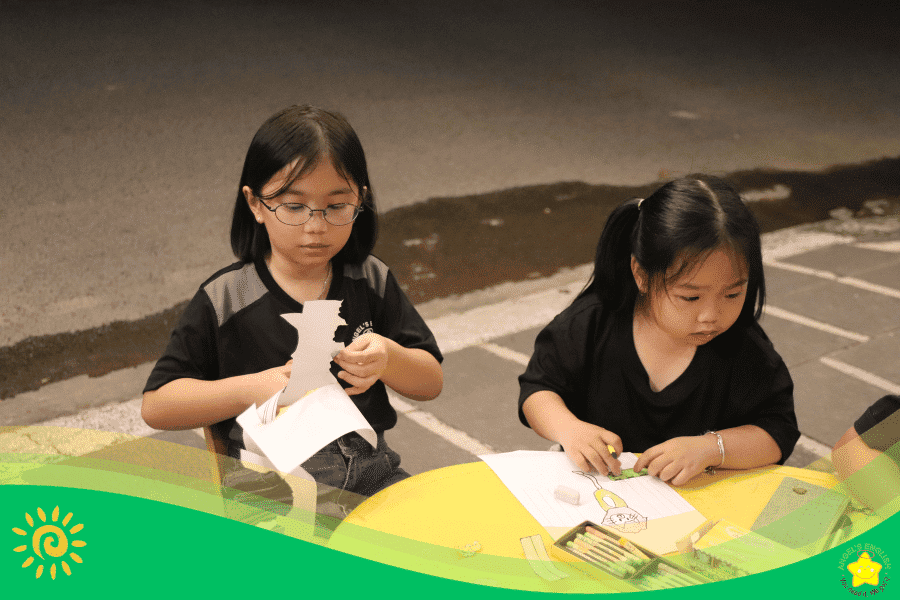 Giờ Học Thực Hành Làm Sư Tử Giấy (lớp Sj1.ae16)