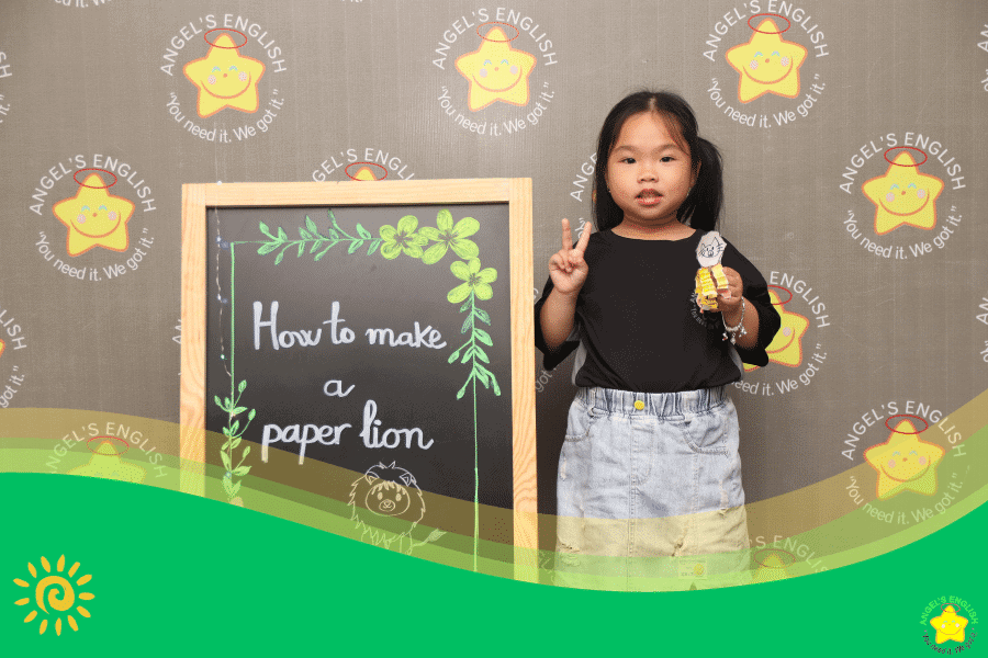 Giờ Học Thực Hành Làm Sư Tử Giấy (lớp Sj1.ae16)
