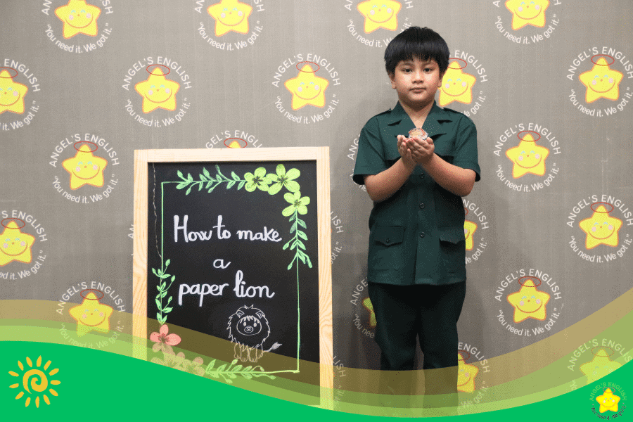 Giờ Học Thực Hành Làm Sư Tử Giấy (lớp Sj1.ae16)