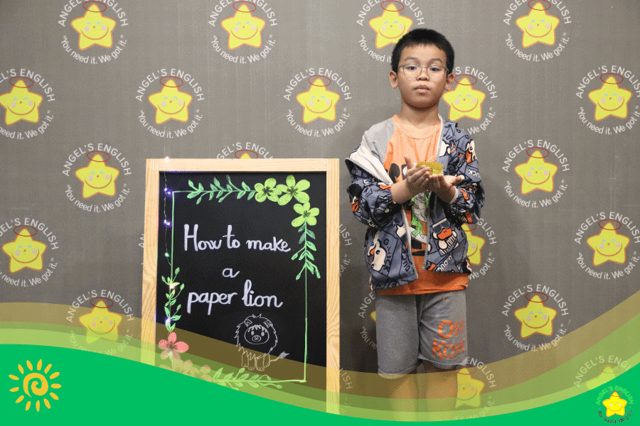 Giờ Học Thực Hành Làm Sư Tử Giấy (lớp Sj1.ae16)
