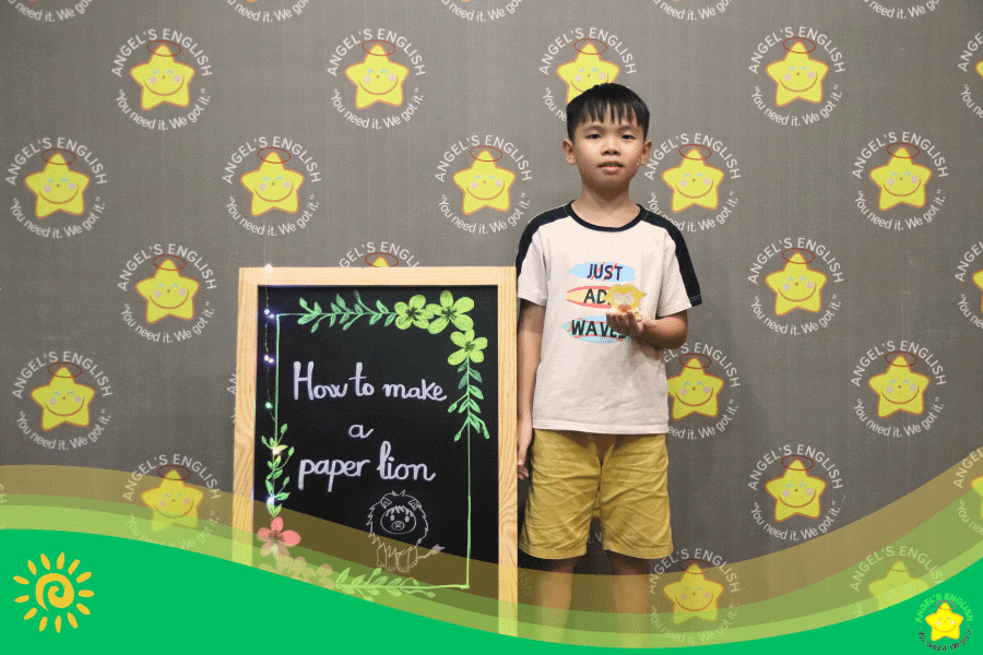 Giờ Học Thực Hành Làm Sư Tử Giấy (lớp Sj1.ae16)