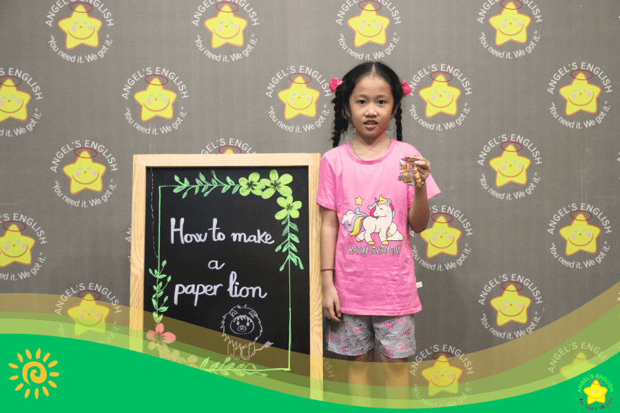 Giờ Học Thực Hành Làm Sư Tử Giấy (lớp Sj1.ae16)