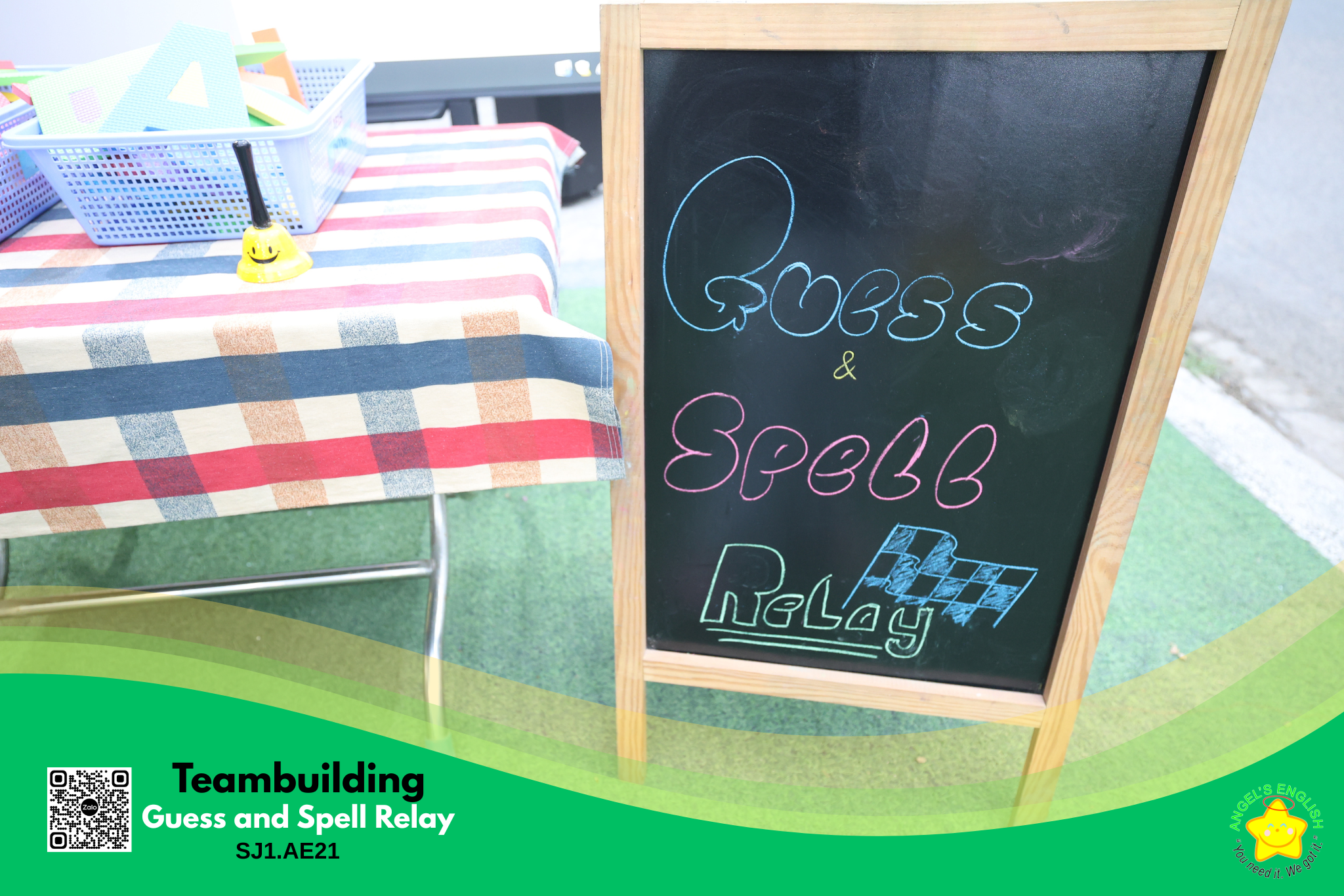 TEAMBUILDING GUESS, SPELL & RELAY LỚP SJ1.AE21 | 08/05/2026