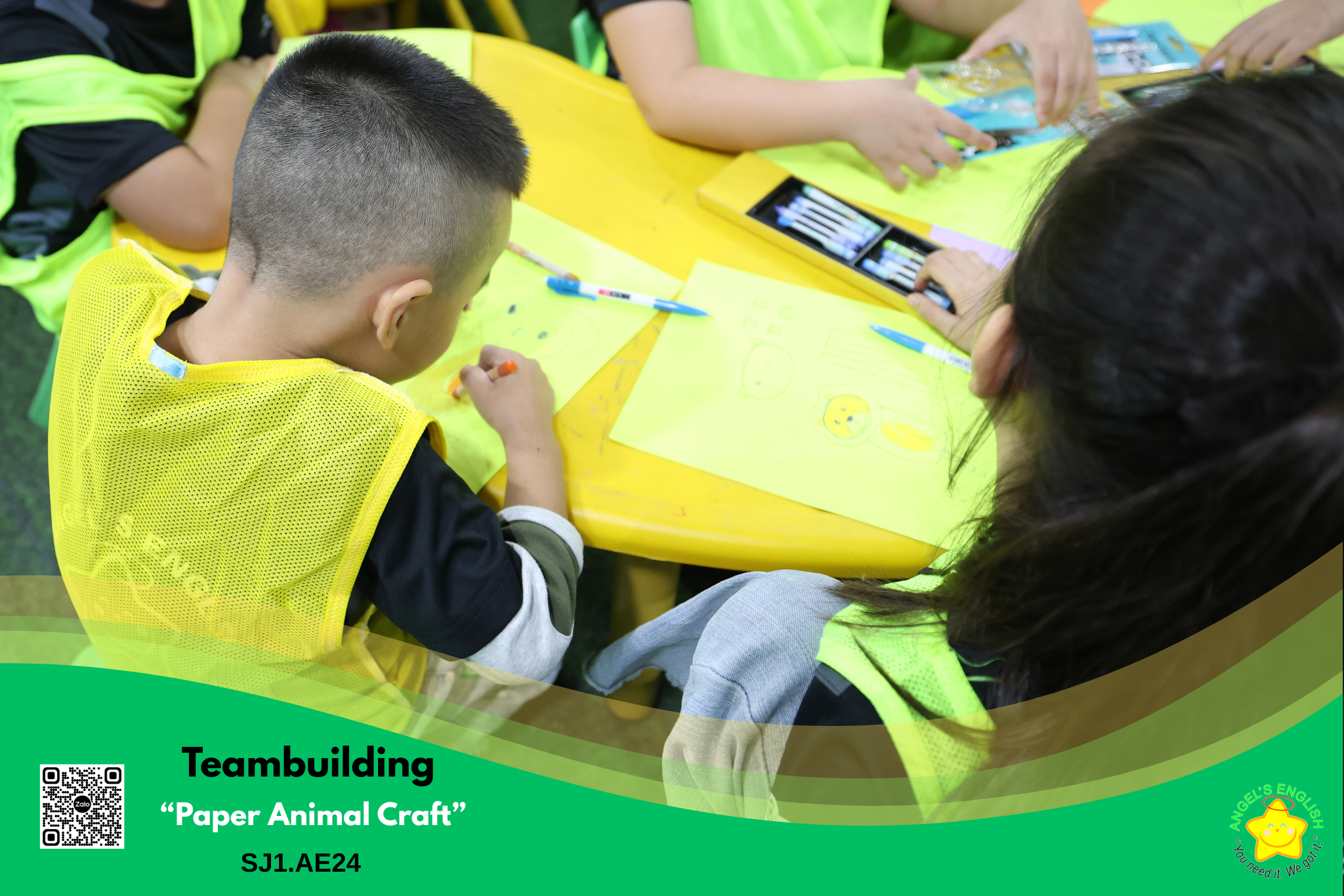 TEAMBUILDING PAPER ANIMAL CRAFT – SJ1.AE24 | 25/06/2026