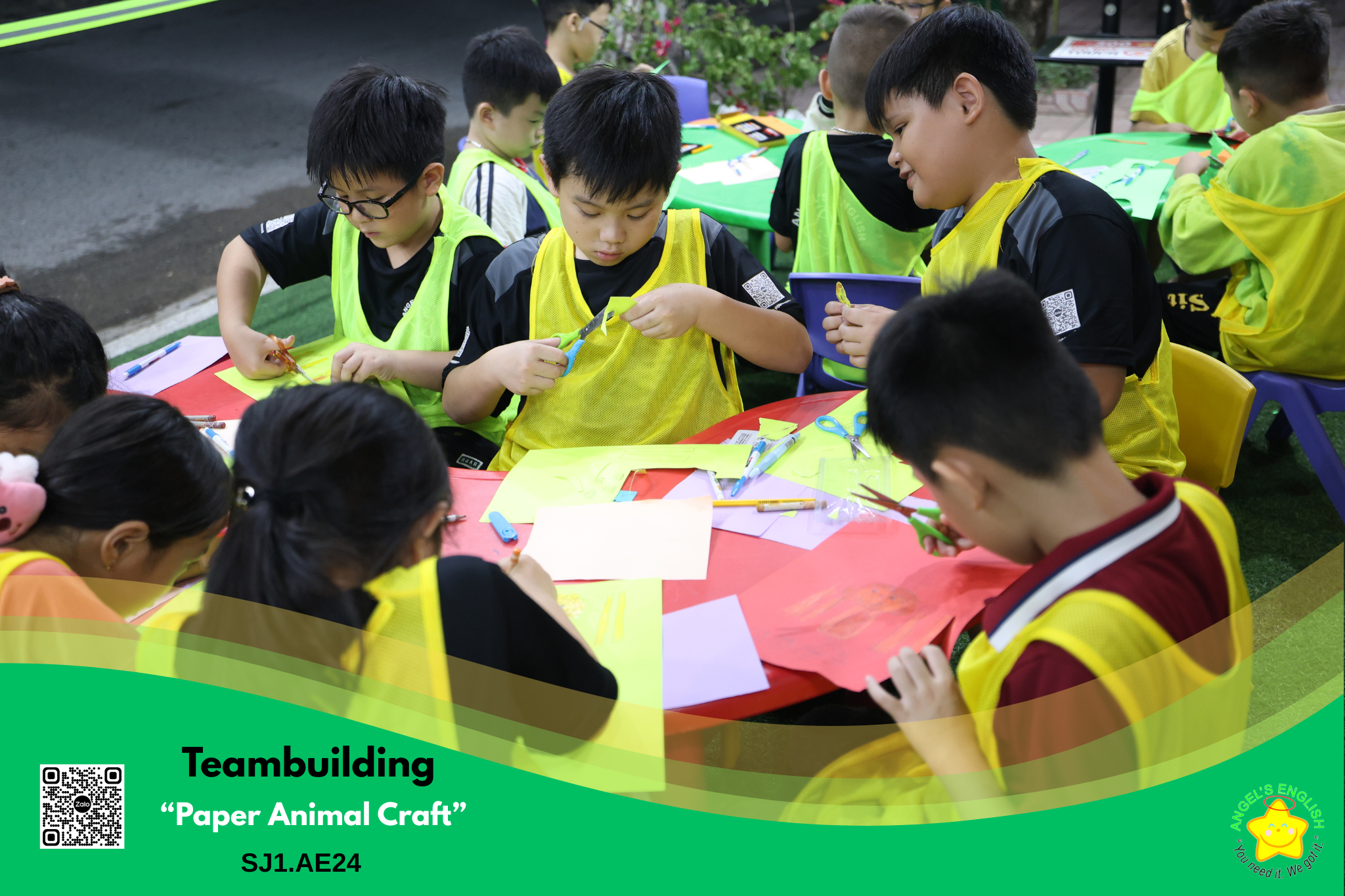TEAMBUILDING PAPER ANIMAL CRAFT – SJ1.AE24 | 25/06/2026