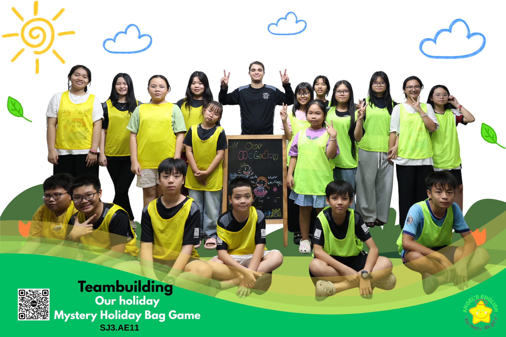 TEAMBUILDING OUR HOLIDAY “MYSTERY HOLIDAY BAG GAME” – SJ3.AE11 | 11/06/2026