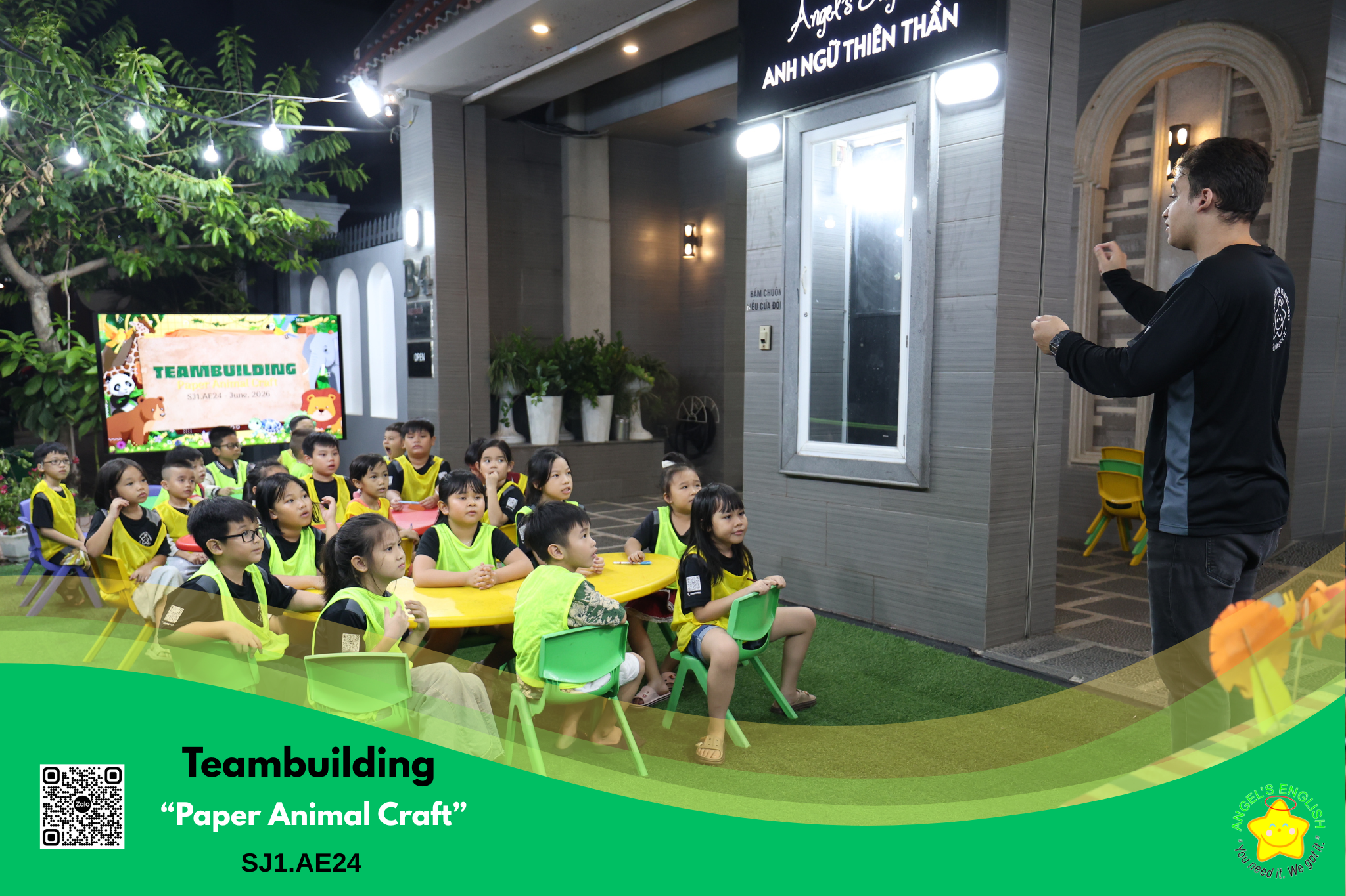 TEAMBUILDING PAPER ANIMAL CRAFT – SJ1.AE24 | 25/06/2026