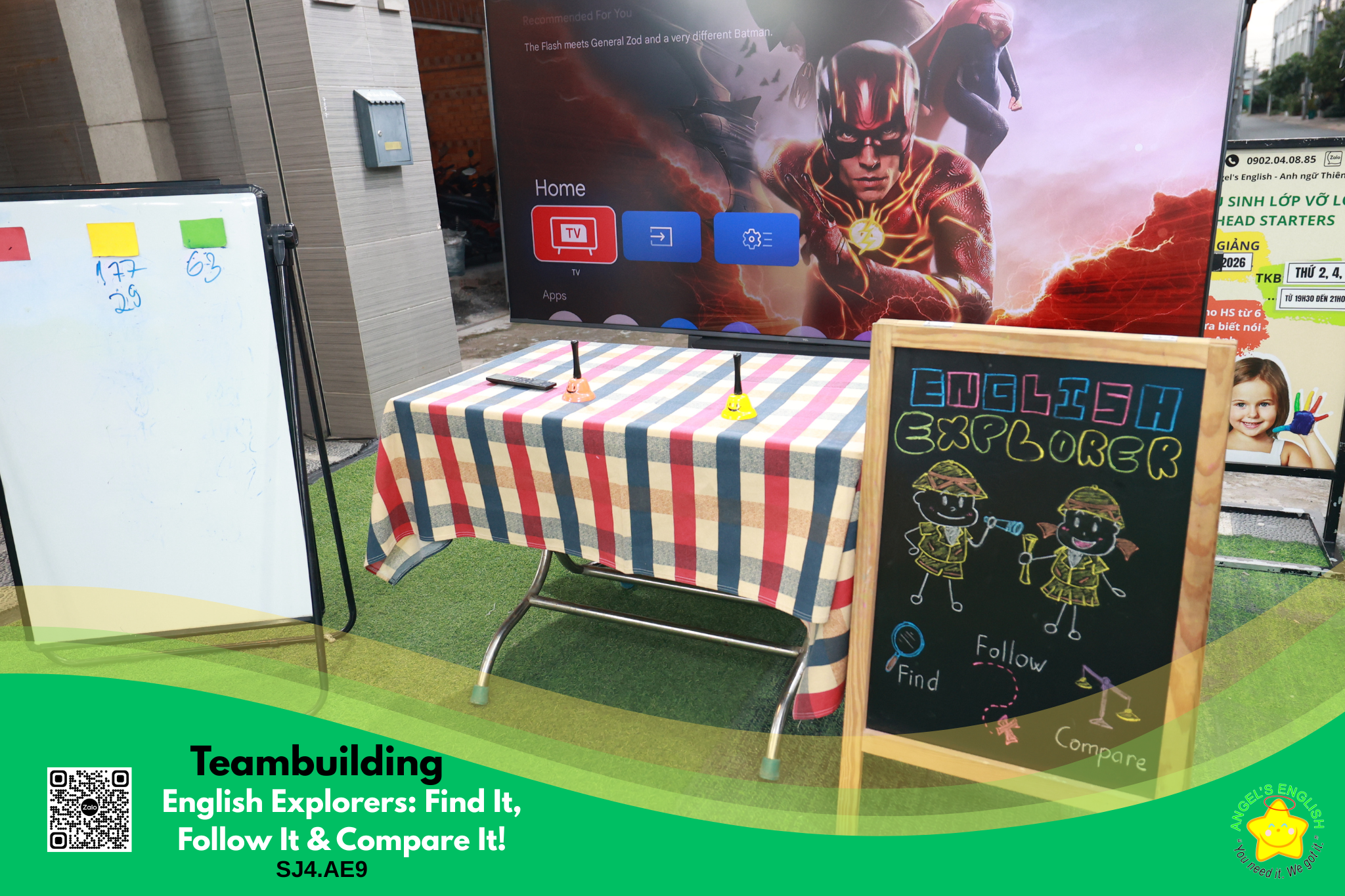 TEAMBUILDING ENGLISH EXPLORERS – SJ4.AE9 | 08/07/2026