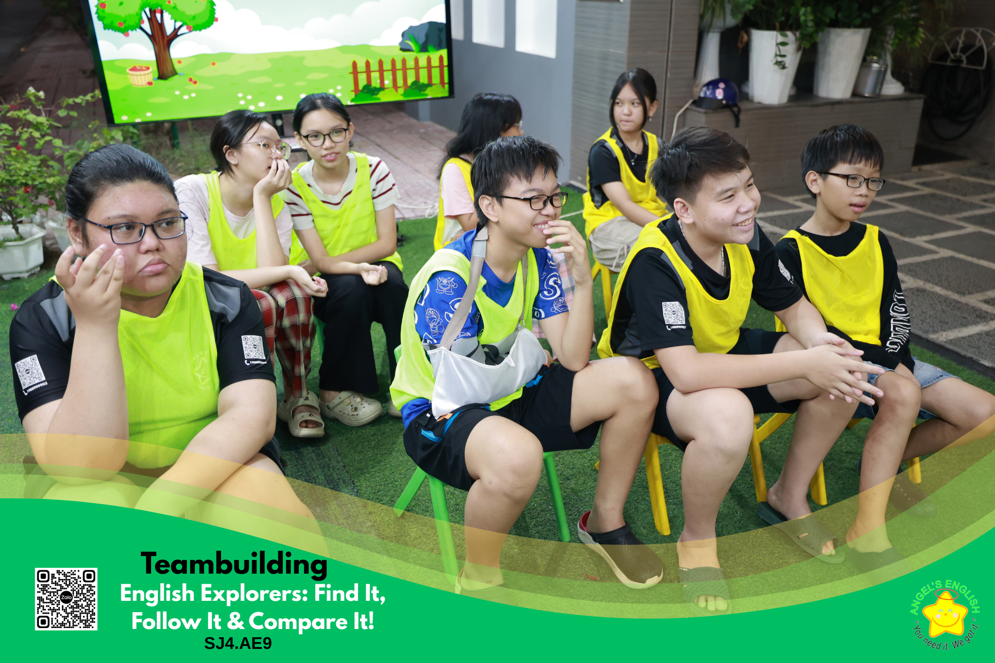TEAMBUILDING ENGLISH EXPLORERS – SJ4.AE9 | 08/07/2026