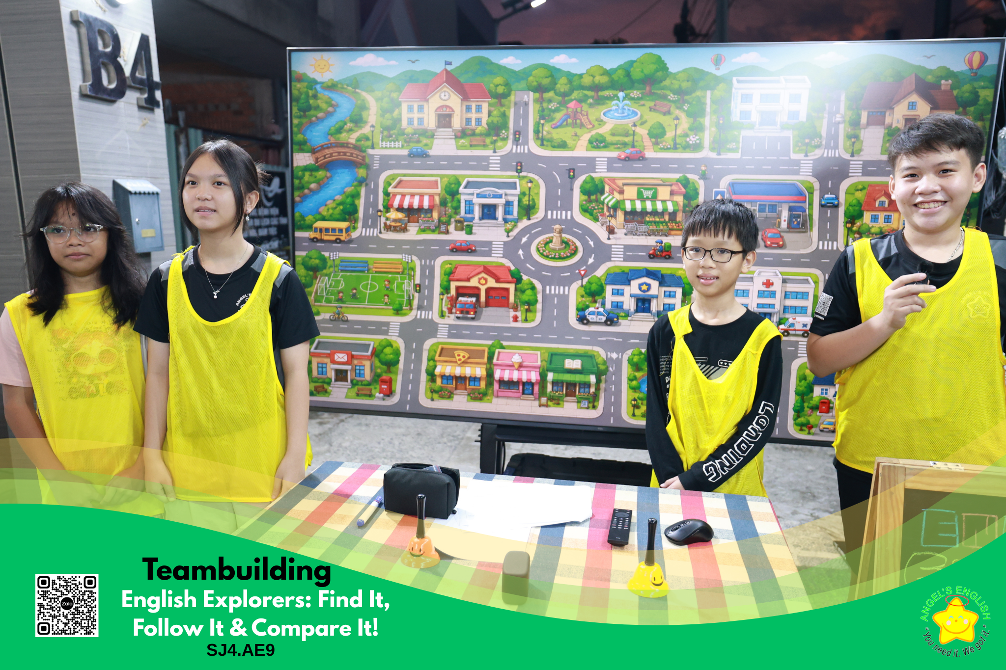 TEAMBUILDING ENGLISH EXPLORERS – SJ4.AE9 | 08/07/2026