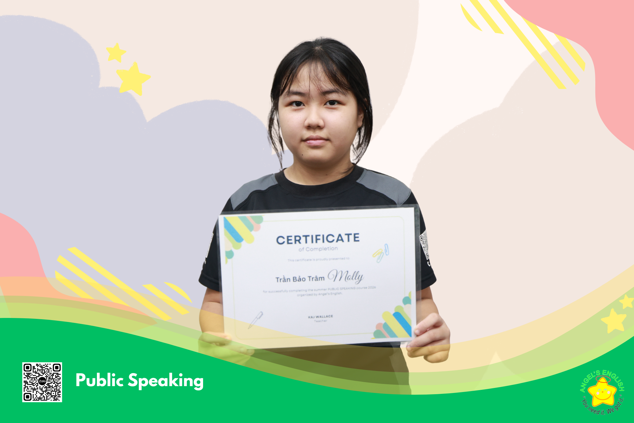 JUNIOR PUBLIC SPEAKING – DÁM NÓI, DÁM THỂ HIỆN, DÁM TỎA SÁNG