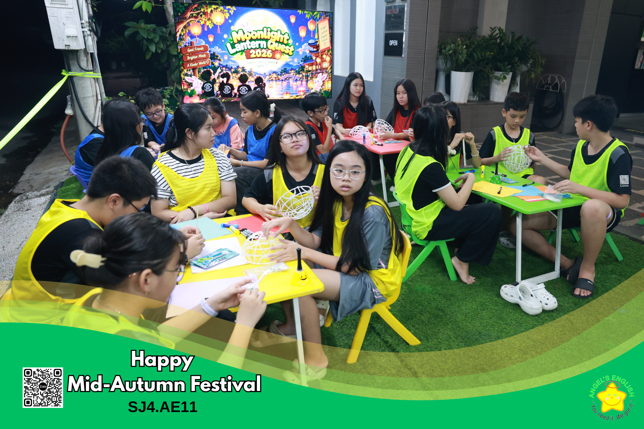 MID-AUTUMN FESTIVAL – CÙNG SJ4.AE11 ĐÓN TRĂNG, ĐÓN NIỀM VUI TẠI ANGEL’S ENGLISH