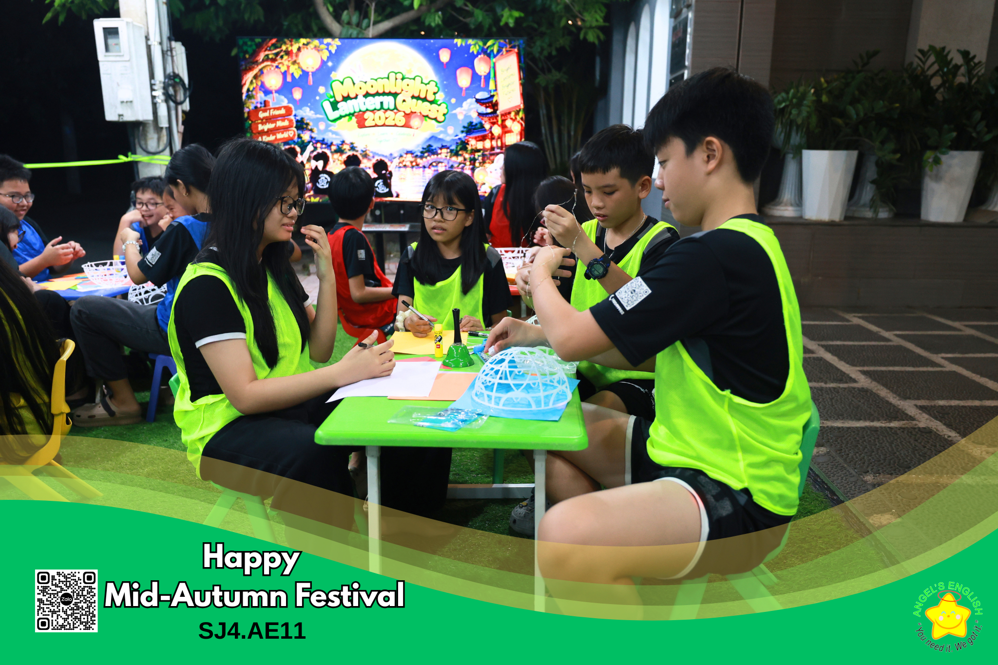 MID-AUTUMN FESTIVAL – CÙNG SJ4.AE11 ĐÓN TRĂNG, ĐÓN NIỀM VUI TẠI ANGEL’S ENGLISH