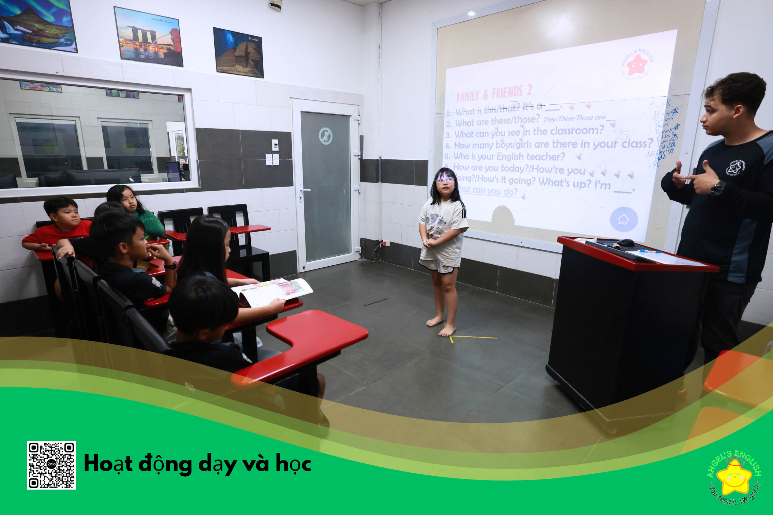 Ở ANGEL’S ENGLISH, MỖI GIỜ HỌC ĐỀU BẮT ĐẦU TỪ SỰ TƯƠNG TÁC