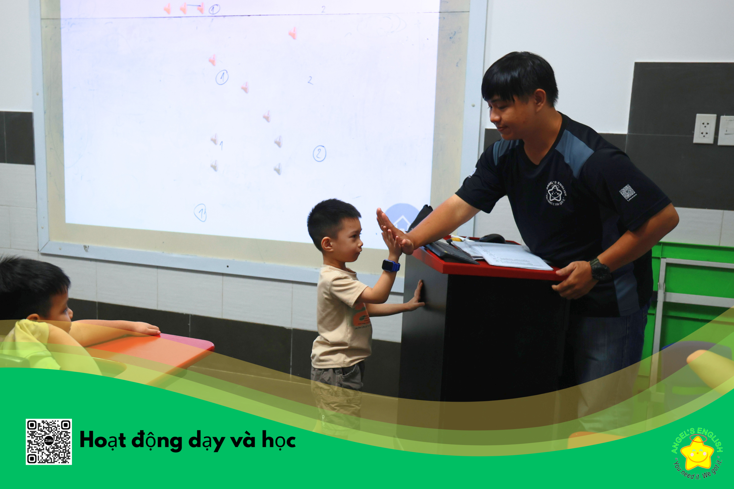 Ở ANGEL’S ENGLISH, MỖI GIỜ HỌC ĐỀU BẮT ĐẦU TỪ SỰ TƯƠNG TÁC