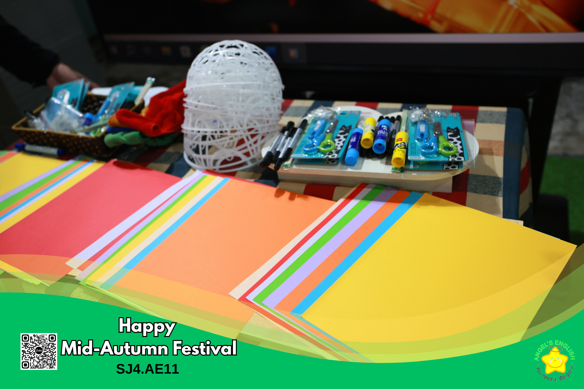 MID-AUTUMN FESTIVAL – CÙNG SJ4.AE11 ĐÓN TRĂNG, ĐÓN NIỀM VUI TẠI ANGEL’S ENGLISH