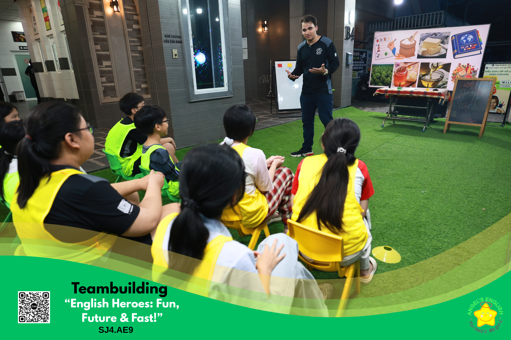 TEAMBUILDING “ENGLISH HEROES: FUN, FUTURE & FAST!” – SJ4.AE9 | 14/09/2026