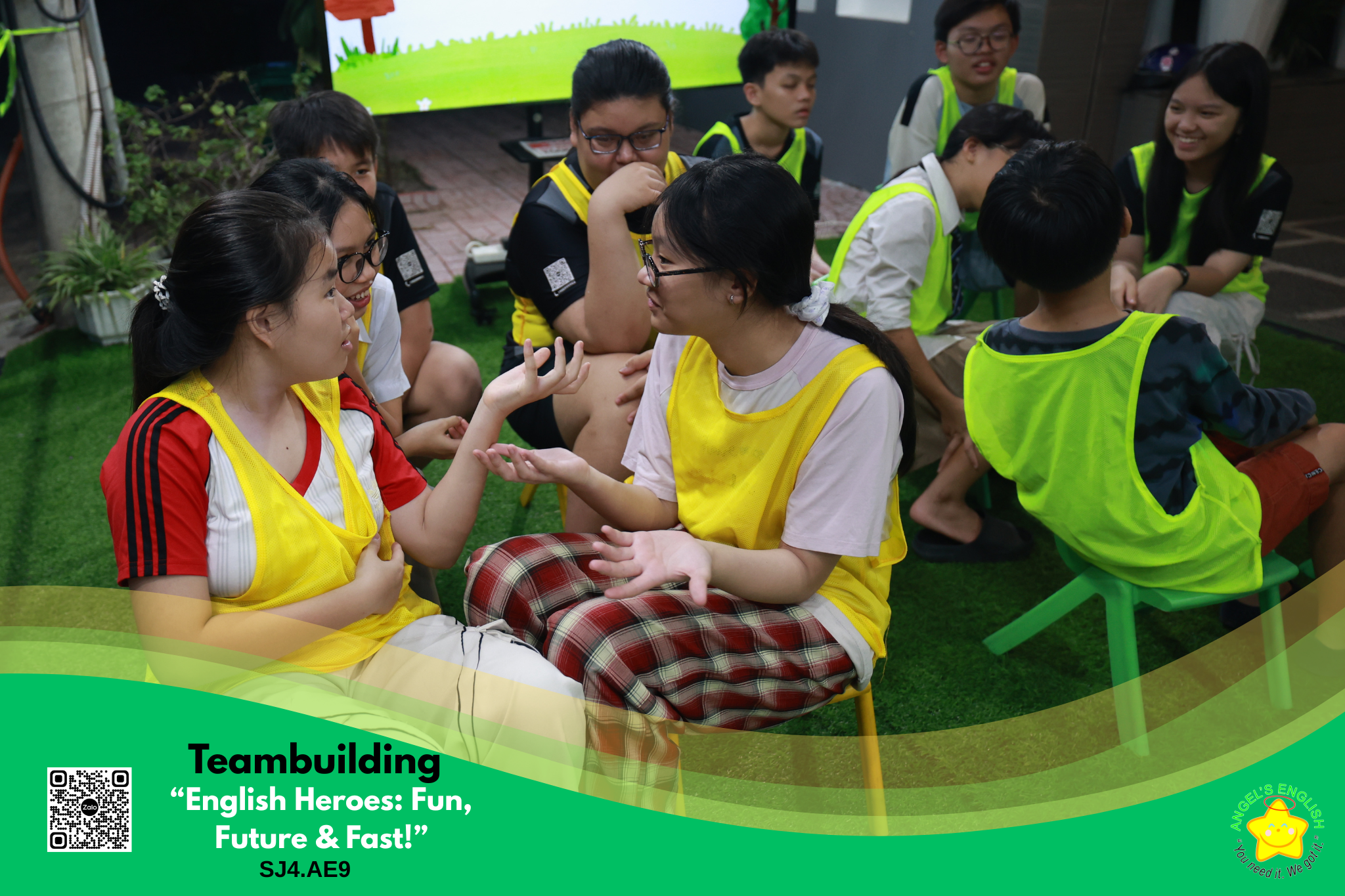 TEAMBUILDING “ENGLISH HEROES: FUN, FUTURE & FAST!” – SJ4.AE9 | 14/09/2026