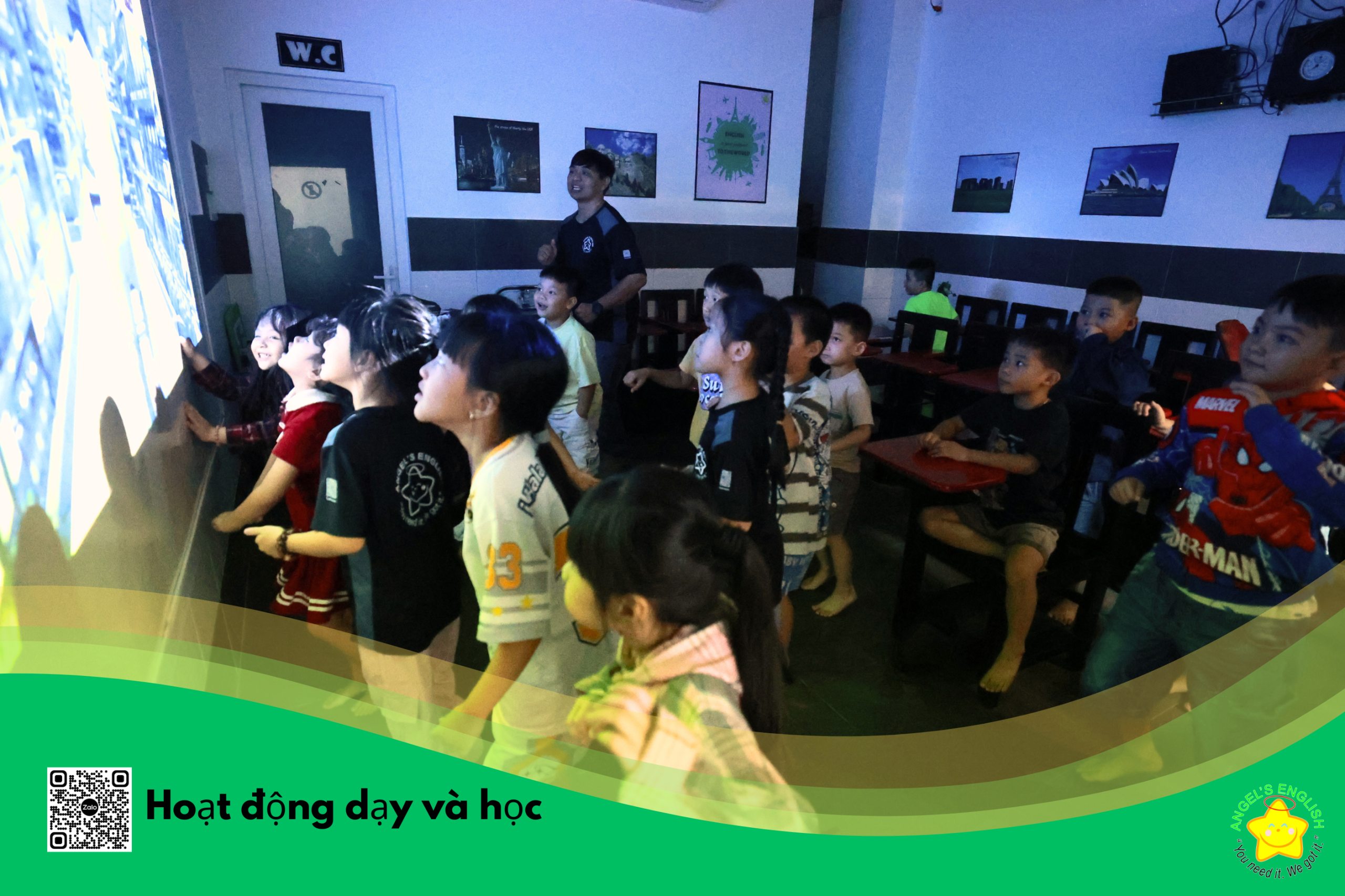 Ở ANGEL’S ENGLISH, MỖI GIỜ HỌC ĐỀU BẮT ĐẦU TỪ SỰ TƯƠNG TÁC