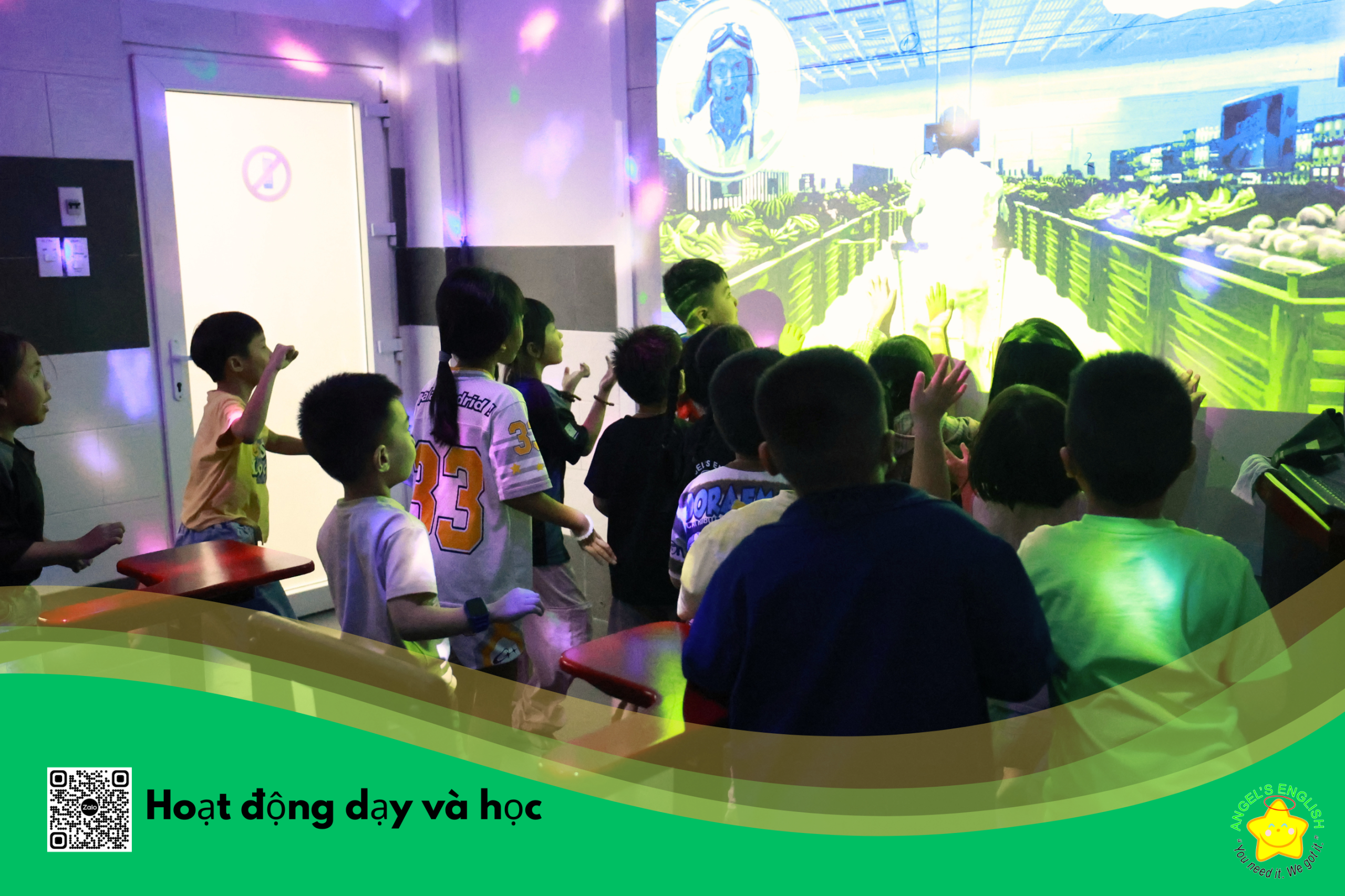 Ở ANGEL’S ENGLISH, MỖI GIỜ HỌC ĐỀU BẮT ĐẦU TỪ SỰ TƯƠNG TÁC