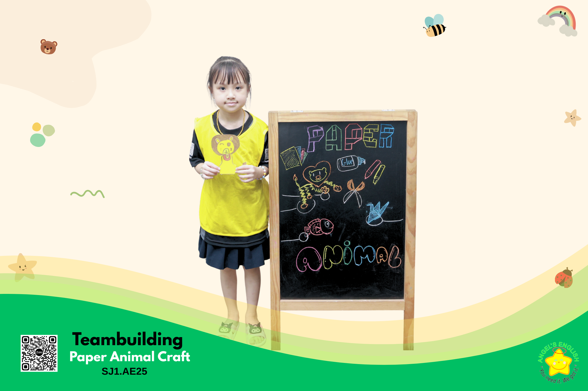 TEAMBUILDING PAPER ANIMAL CRAFT – SJ1.AE25 | 03/10/2026